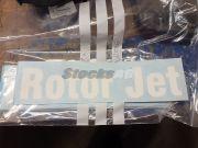 98APP1053 - Decal Rotor Jet - White Decal – For gray