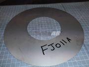FJ011A - Top Plate for 2 Vane Disc S/S
