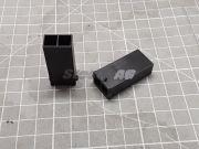 FJ122B - 2 Pin Black Connector - Female