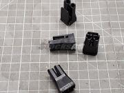 FJ123B - 2 pin Black Connector - Male