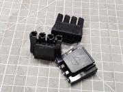 FJ125B - 4 pin Black Connector - Male