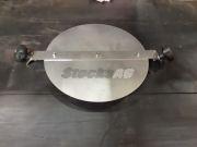 GA017A - Hopper Baffle Plate Assy c/w fixings
