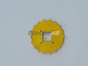 TJ201 - 18 Tooth Fine Roller 5mm wide Yellow