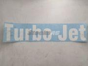 98APP1106 - Precut - 1000L TURBO JET - White Decal