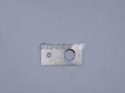 FS119 - Threaded End Plate - BZP 80 x 40 x 5mm
