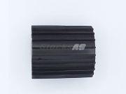 GA110 - 20 Tooth Granular Roller 56mm wide Black