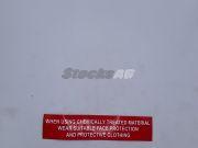 MD014 - Decal "WHEN USING CHEMICALLY"