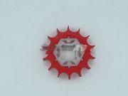97APC2088 - 14 Tooth Medium Roller 14mm wide Red